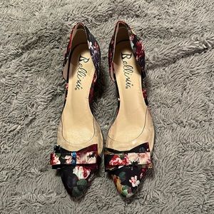 Bellini cupcake pumps floral print